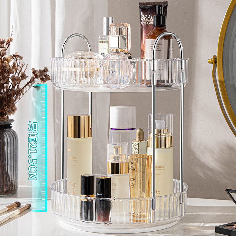Transparent Bathroom Organizer Shelf