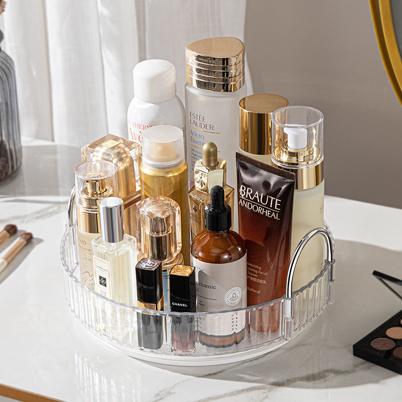 Transparent Bathroom Organizer Shelf